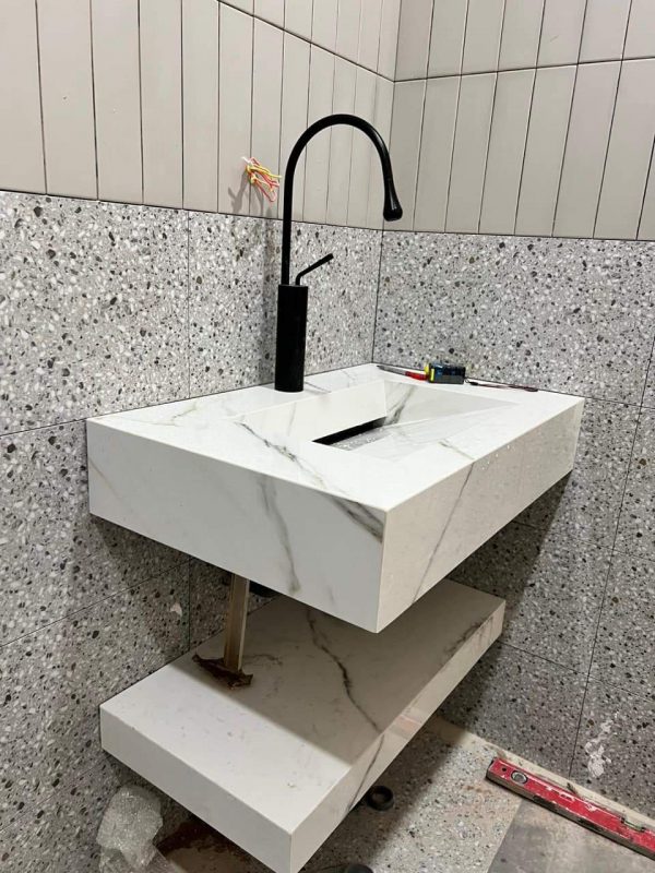 đá ốp Lavabo đẹp, hiện đại, xu hướng mới nhất ở Hải Phòng